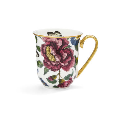 Creatures of Curiosity White Floral Mug Creatures of Curiosity White Floral Mug